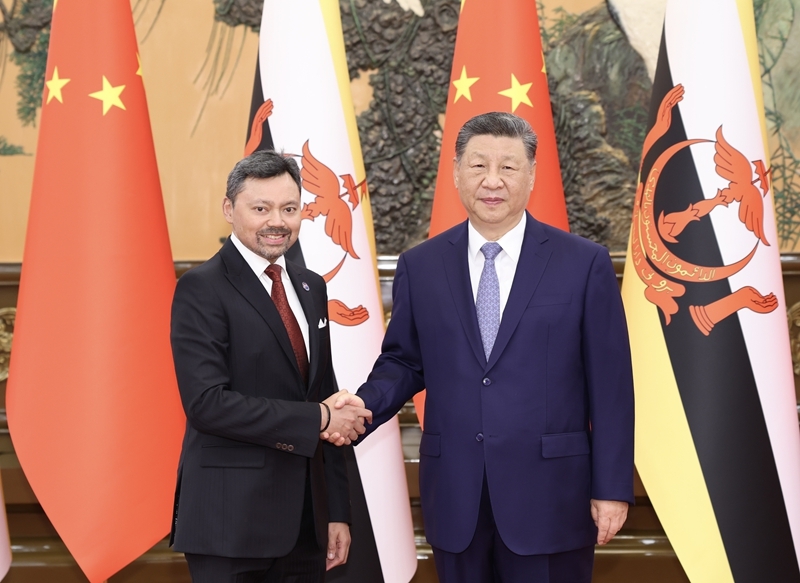 席大大会见文莱王储比拉